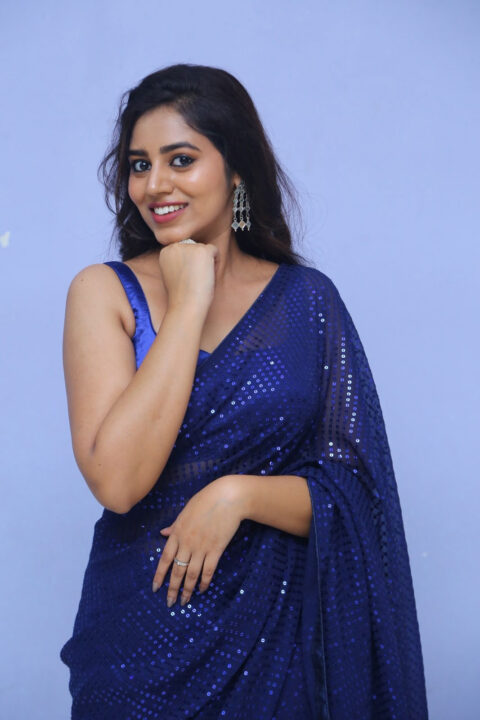 Vibhisha Jaanu stills at Rudramkota movie press release