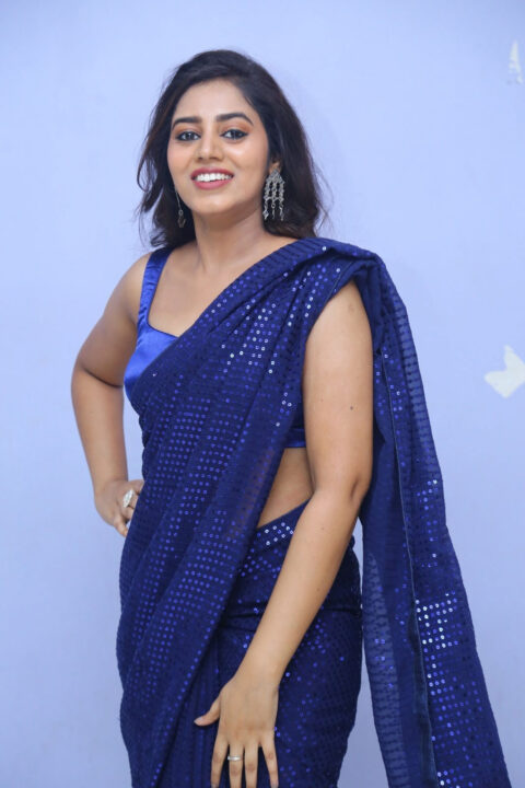 Vibhisha Jaanu stills at Rudramkota movie press release