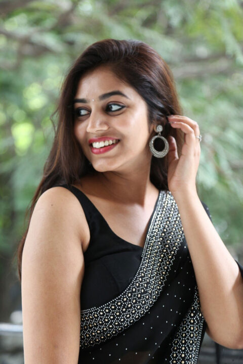 Vibhisha Jaanu at Rudram Kota Movie Success Meet