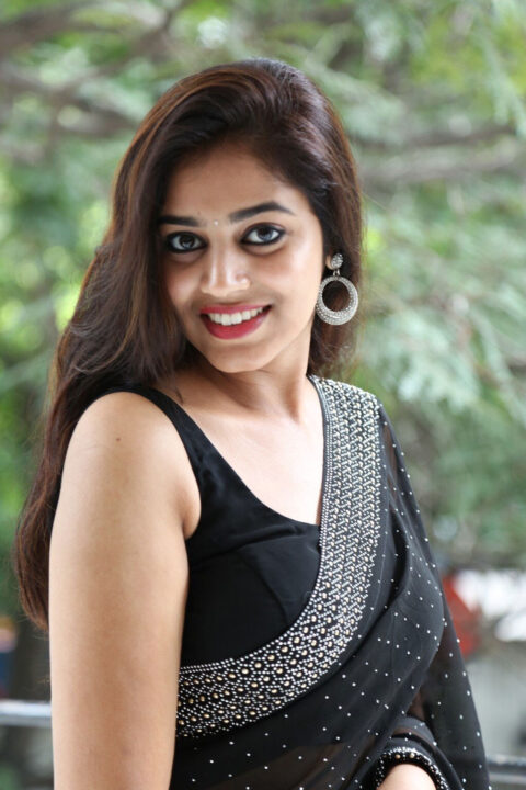 Vibhisha Jaanu at Rudram Kota Movie Success Meet