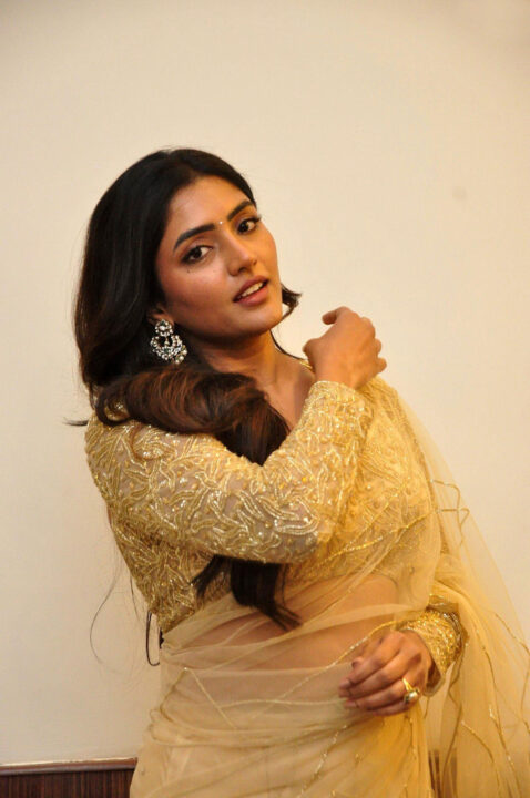 Eesha Rebba at Maama Mascheendra Pre Release Event