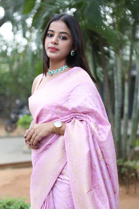 Mounika Kalapala at Anukunnavanni Jaragavu Konni press meet