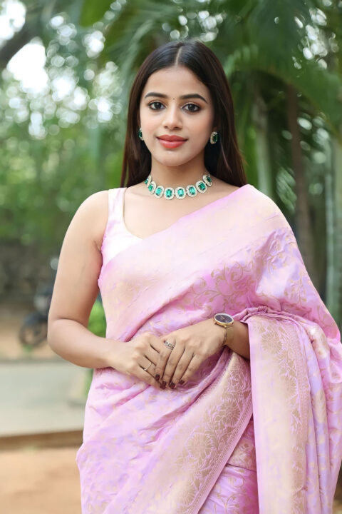 Mounika Kalapala at Anukunnavanni Jaragavu Konni press meet