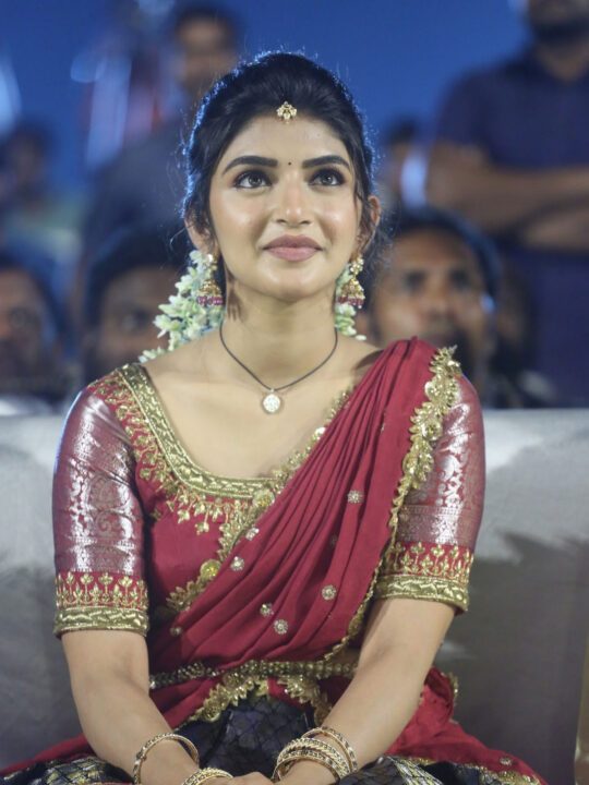 Sreeleela at Bhagavanth Kesari trailer launch