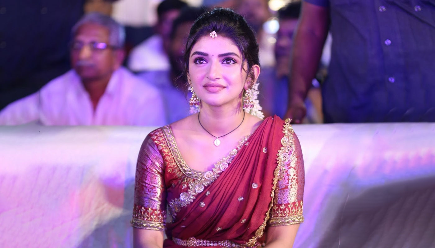 Sreeleela at Bhagavanth Kesari trailer launch