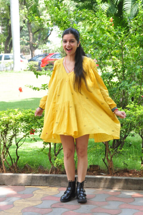 Swathi Reddy stills at Month of Madhu success meet