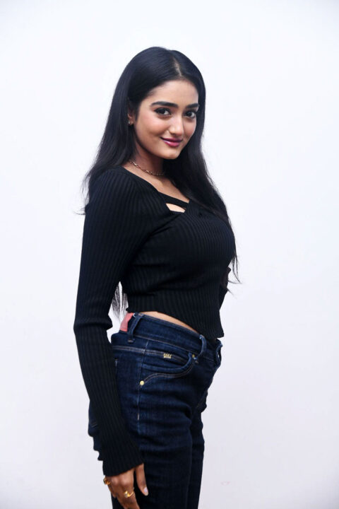 Hrithika Srinivasan stills at Sound Party movie interview