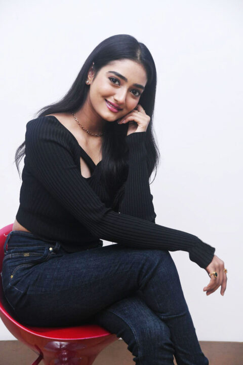 Hrithika Srinivasan stills at Sound Party movie interview