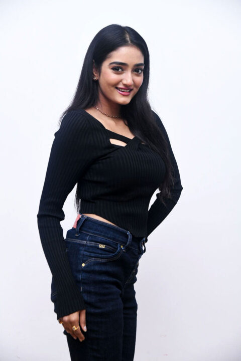 Hrithika Srinivasan stills at Sound Party movie interview