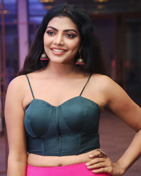 Lahari Shari sizzles at Spark movie pre release event