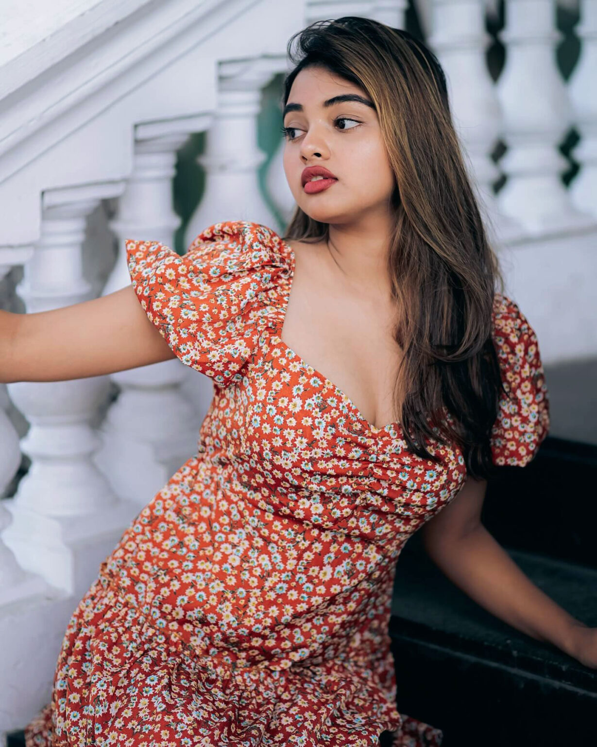 Aneena Angala latest photoshoot stills - South Indian Actress