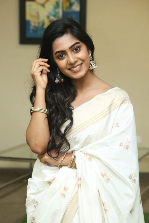 Meghalekha Kacharla at Bootcut Balaraju pre release