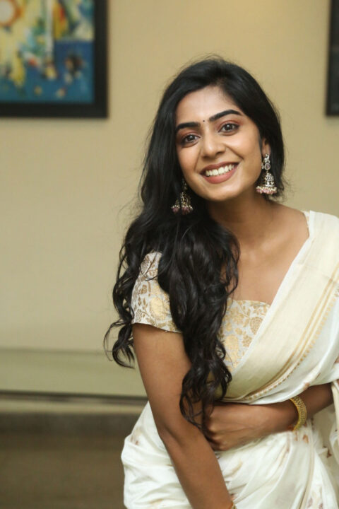 Meghalekha Kacharla at Bootcut Balaraju pre release