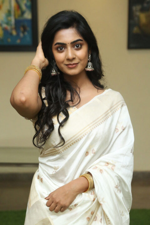 Meghalekha Kacharla at Bootcut Balaraju pre release