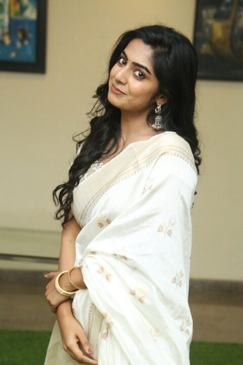 Meghalekha Kacharla at Bootcut Balaraju pre release