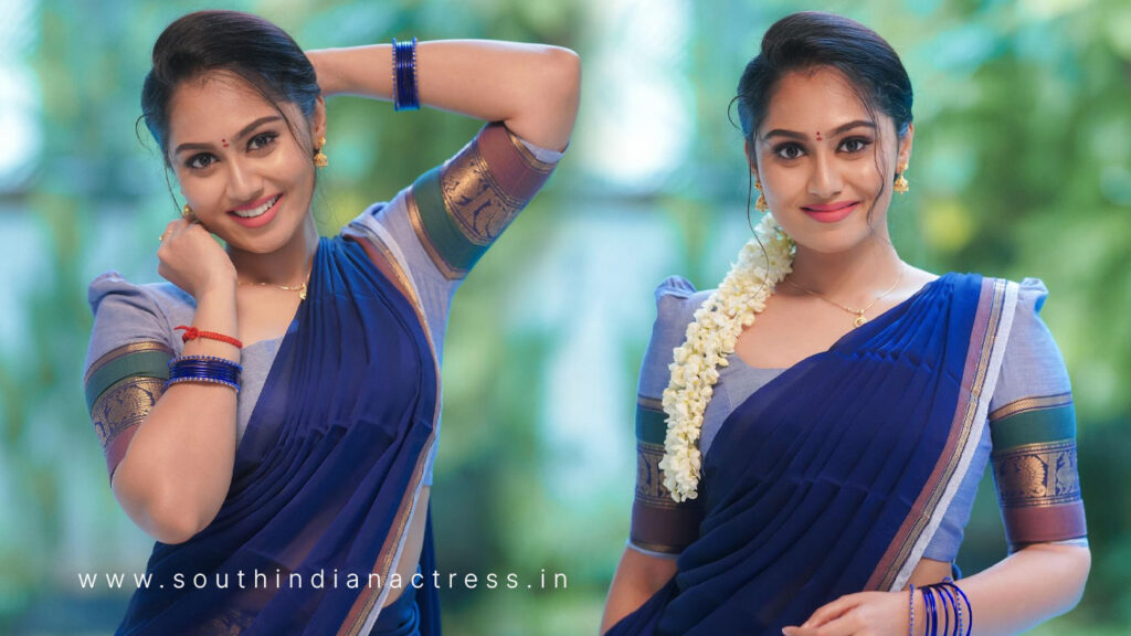 Sreethu Krishnan in half saree photos