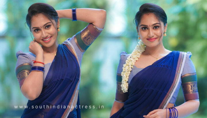 Sreethu Krishnan in half saree photos