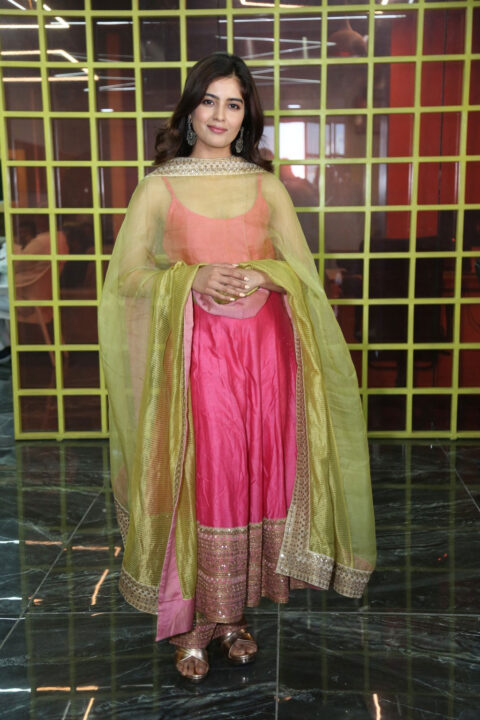 Amritha Aiyer at HanuMan movie interview