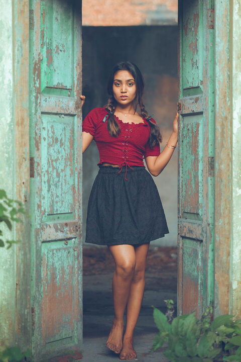 Priya Deivanayakam Dazzles in Short Skirt