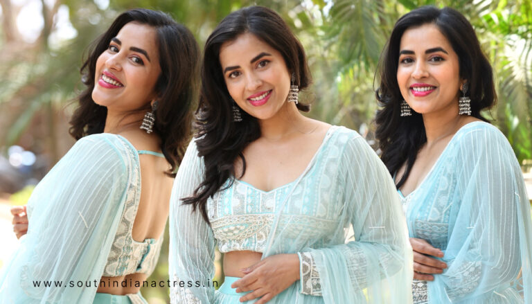 Komalee Prasad at Sasivadane movie press meet