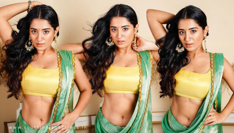 Rashi Singh sizzling photoshoot stills in saree