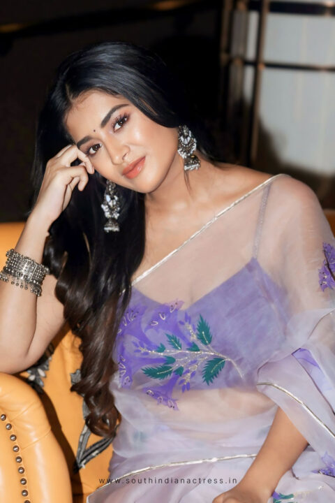 Rashi Singh sizzles in transparent saree photos