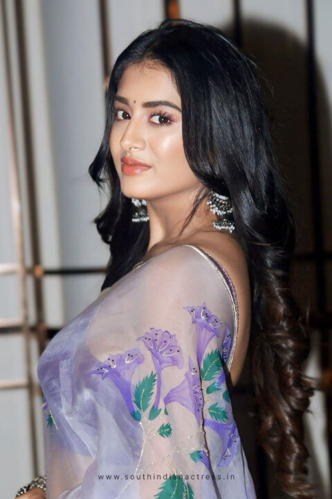 Rashi Singh hot stills in transparent saree