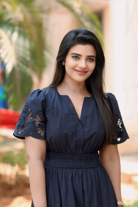 Aishwarya Rajesh at Dear movie press meet