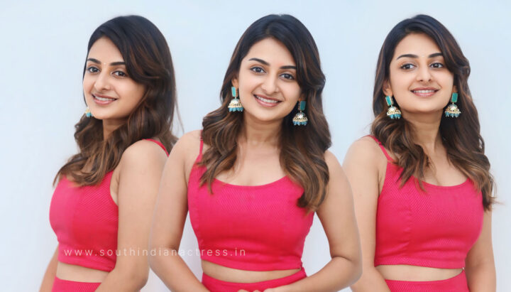 Esther Anil stills at her new Telugu movie launch