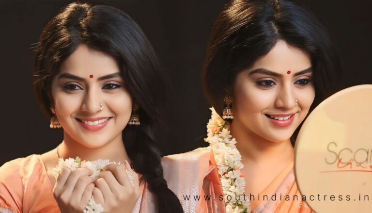 Megha Shetty in Saree Recreates Kaiva movie Magic