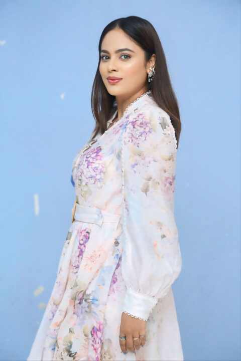 Nandita Swetha in Charming Floral Dress