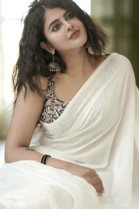 Rheena Krishnan Saree Photoshoots