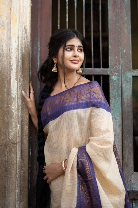 Favorite Saree Colors of Rheena Krishnan