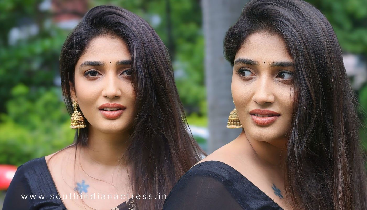 Priya Vadlamani Stuns in Saree at Veeranjaneyulu Viharayathra Event