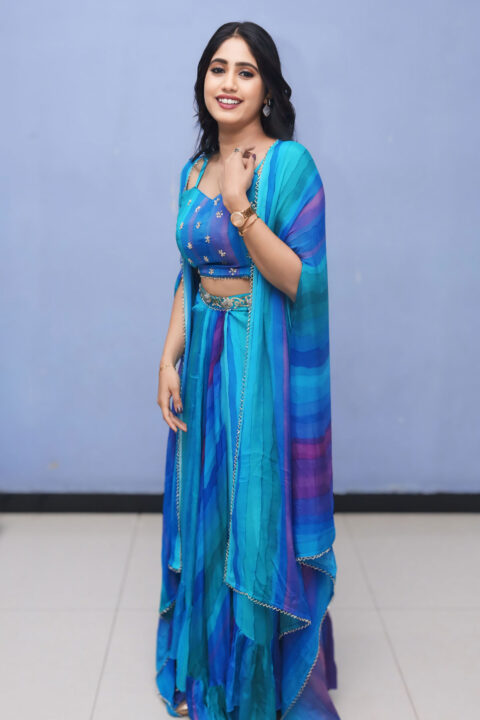 Yashaswini Srinivas in Lehenga at Sarangadariya launch Event