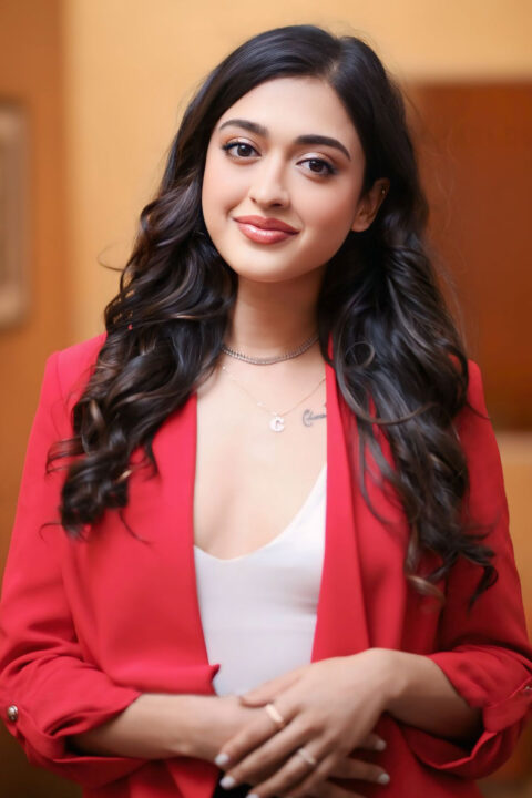 Gayatri Bharadwaj in Stylish Red Blazer at Buddy Press Meet