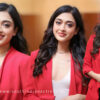 Gayatri Bharadwaj Shines in Red Blazer at Buddy Press Meet