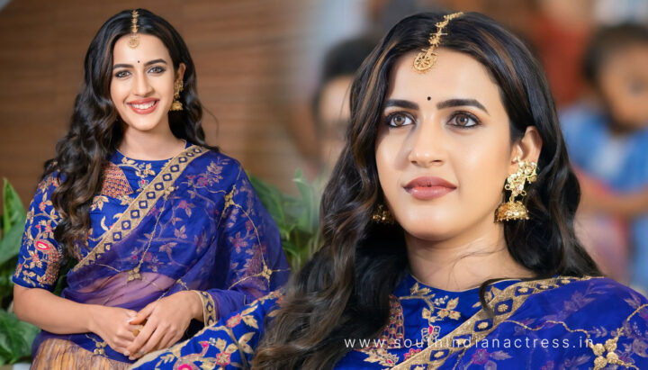 Niharika Konidela Stuns in Lehenga at Committee Kurrollu Pre-Release