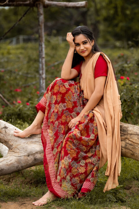 Shivani Mahi in Authentic Village Girl Look