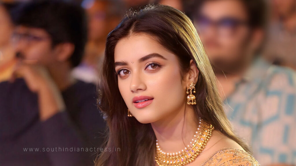 Bhagyashri Borse at Mr. Bachchan movie pre release