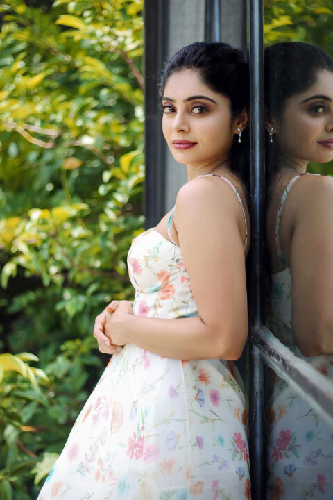 Bhavana Rao Wows in Floral Midi Dress