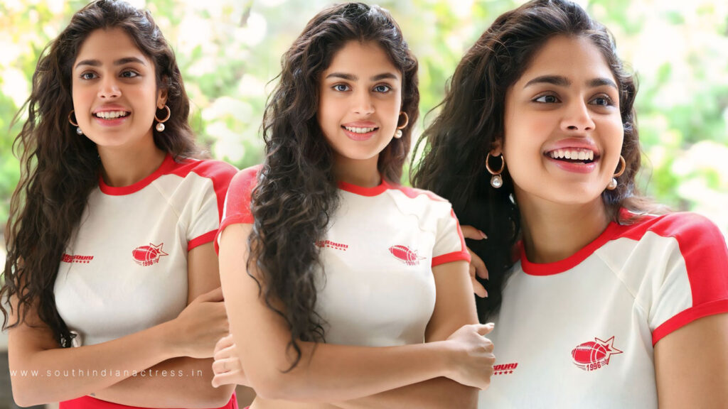 Faria Abdullah stills at Mathu Vadalara 2 movie interview