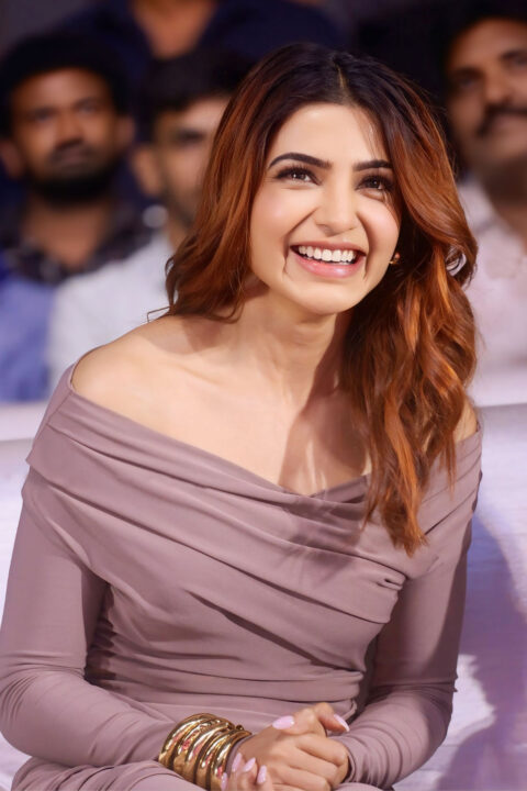 Samantha Ruth Prabhu Glam Look at Jigra Pre-Release