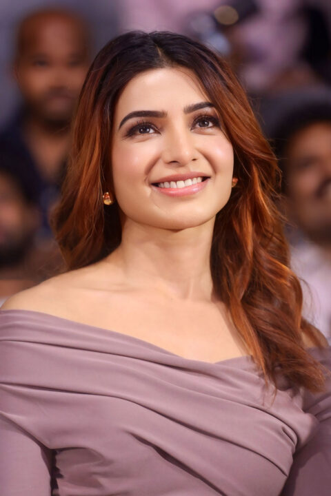 Samantha Ruth Prabhu Stuns in Maxi Dress at Jigra Event