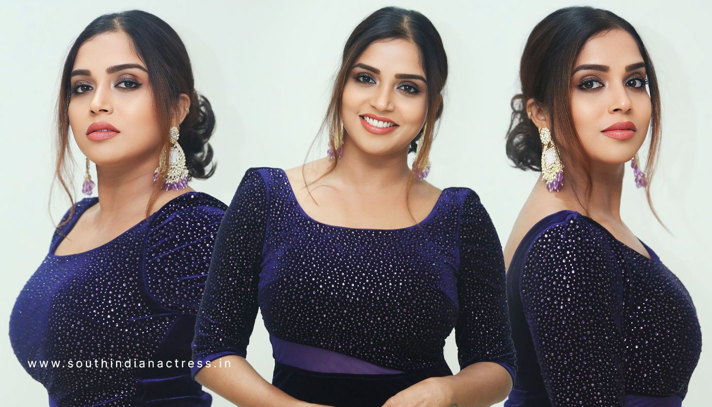 Karunya Chowdary Turns Heads at Erra Cheera Song Launch Event