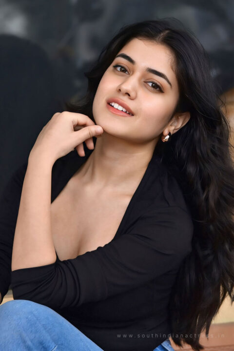 Aishwarya Sharma in Black Crop Top at Drinker Sai Press Meet