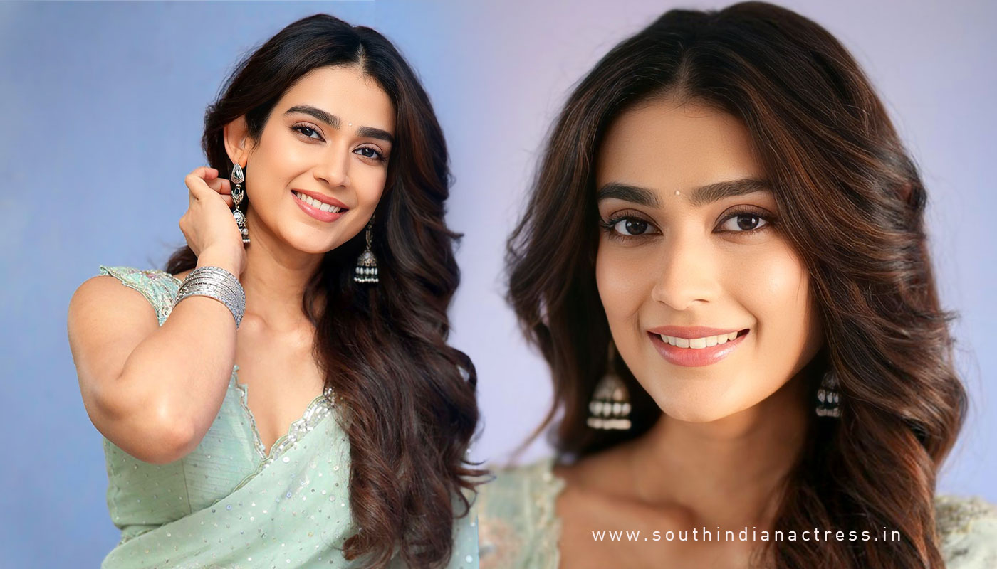 Aakanksha Singh Stuns in Pastel Green Saree at Shashtipoorthi Launch