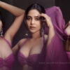 Aishwarya Lekshmi in Purple Lehenga Styled by Smiji