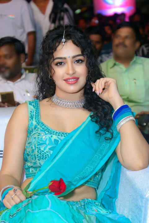 Apsara Rani in Glamorous Lehenga at Racharikam Pre Release Event