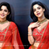 Divyabharathi Red Lehenga Steals the Show at Kingston Pre-Release Event